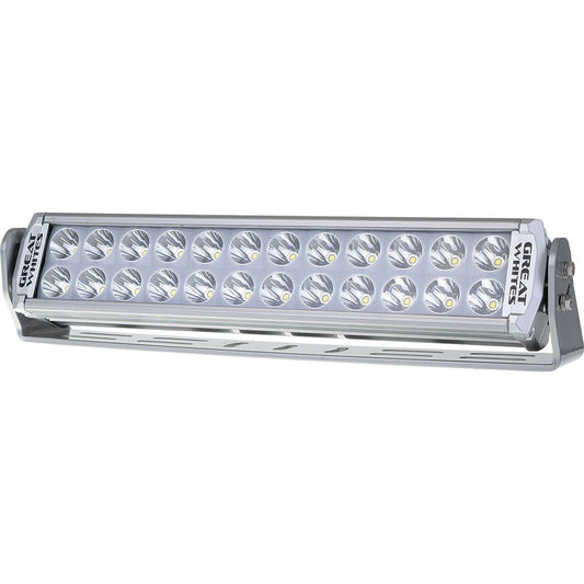 Great Whites Attack Alloy LED Driving Light Bar Backlit (24x5W) Spot Beam 11-32V - GWD5244A