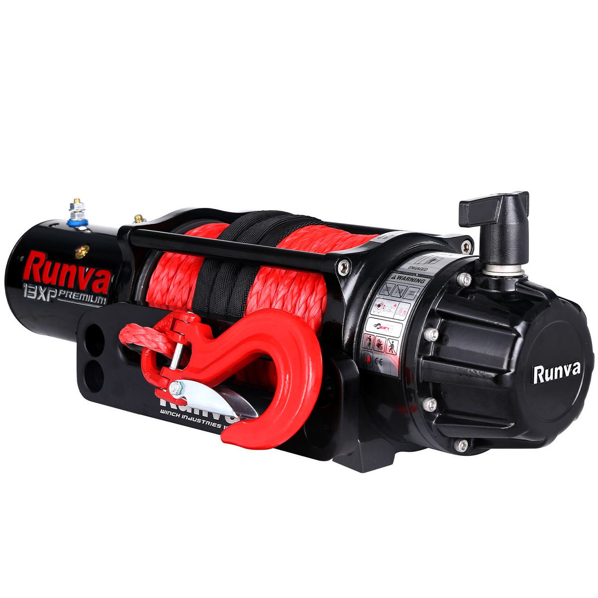 Runva 13XP Premium 24V With Synthetic Rope - 13XPPREMIUM24VD