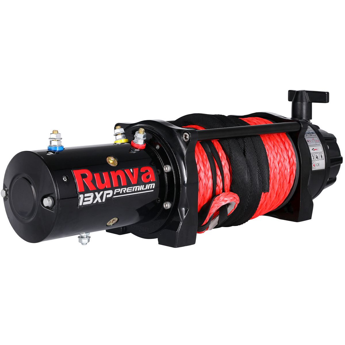 Runva 13XP Premium 24V With Synthetic Rope - 13XPPREMIUM24VD