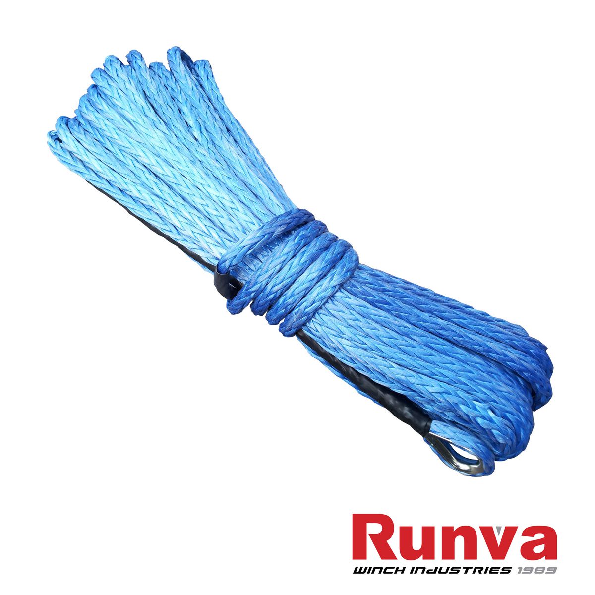 Runva Synthetic Winch Rope Blue - 30M x 10MM