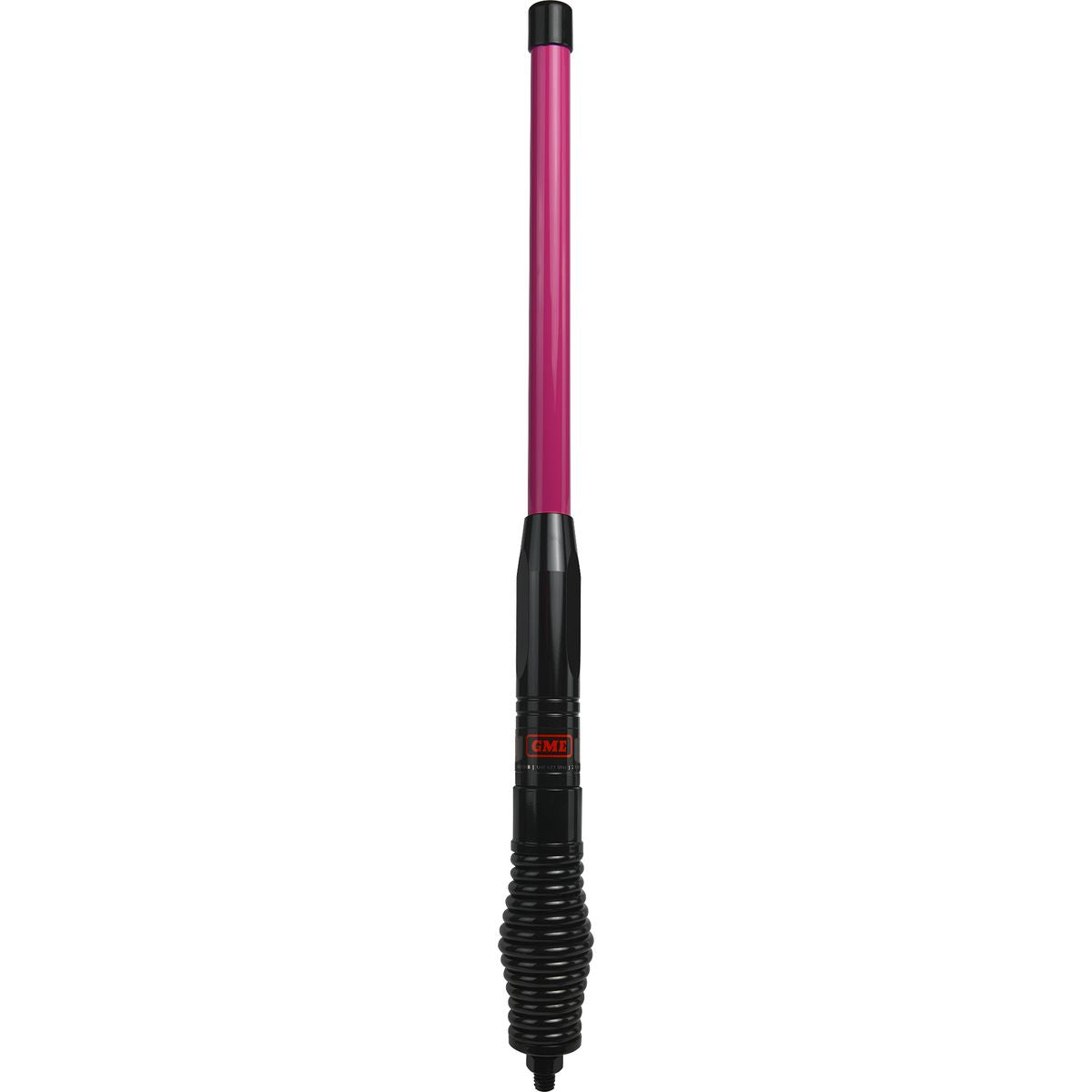 GME UHF 580mm Heavy Duty Fibreglass Radome Antenna, AS004B Spring (2.1dBi Gain) - Pink / Black - AE4704PB