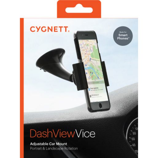 Cygnett DashView Vice Adjustable Car Phone Mount - CY1738UNVIC