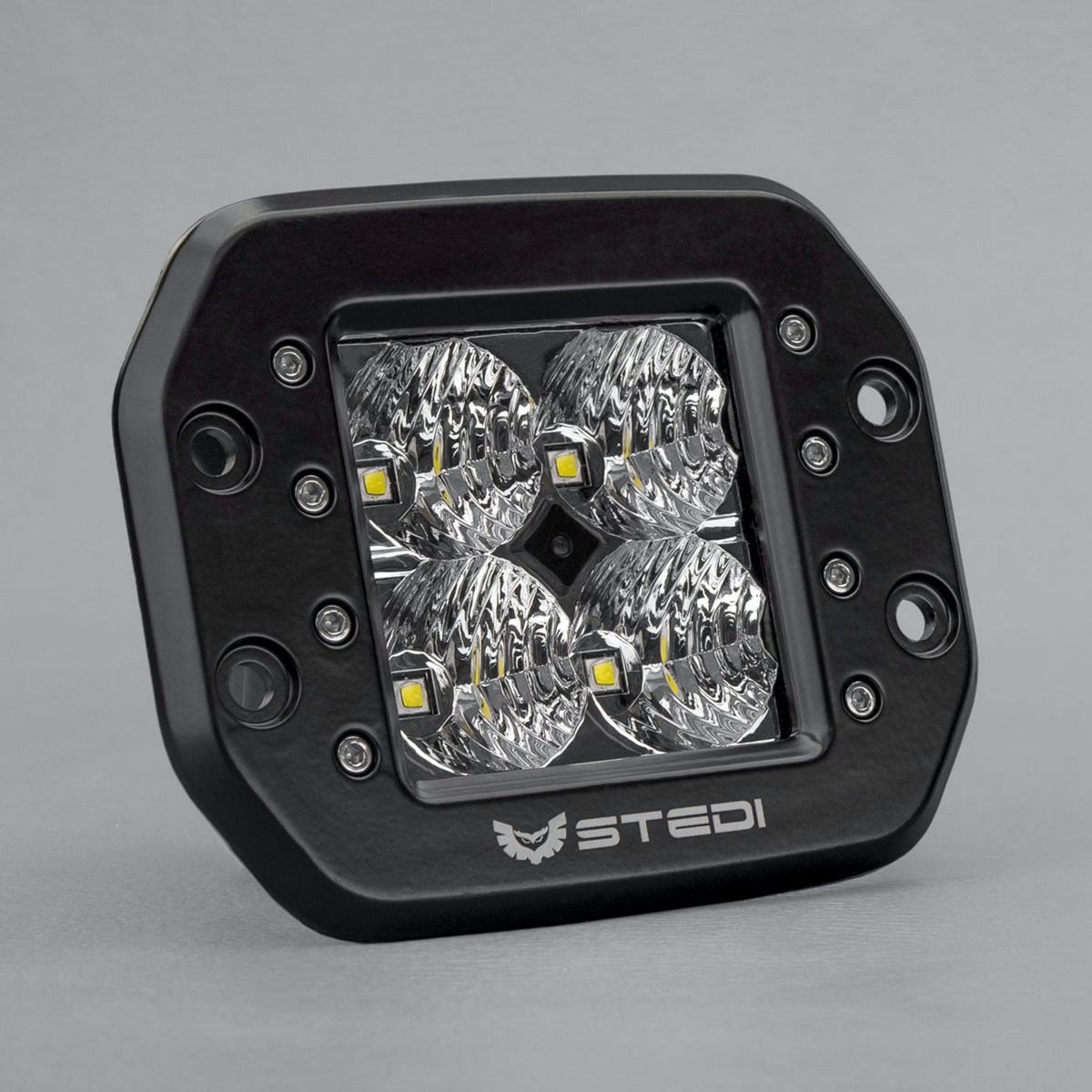 STEDI Flush Mount 4 LED Work Light - LEDFLUSH-C4-FLOOD