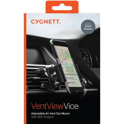 Cygnett VentView Vice Adjustable Air Vent Car Mount - CY1217ACVVU