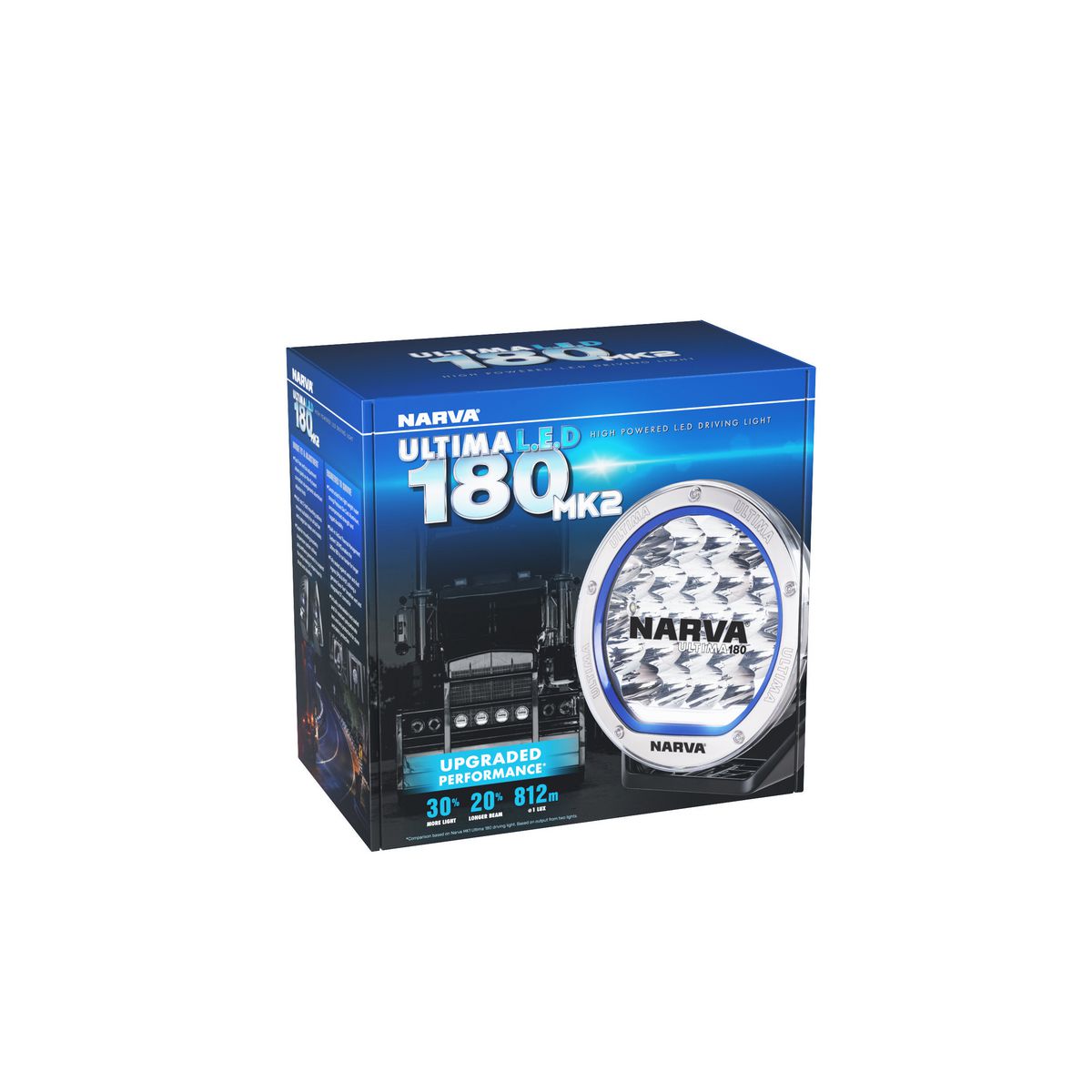Narva Ultima 180 Mk2 Satin Driving Light - 71730S