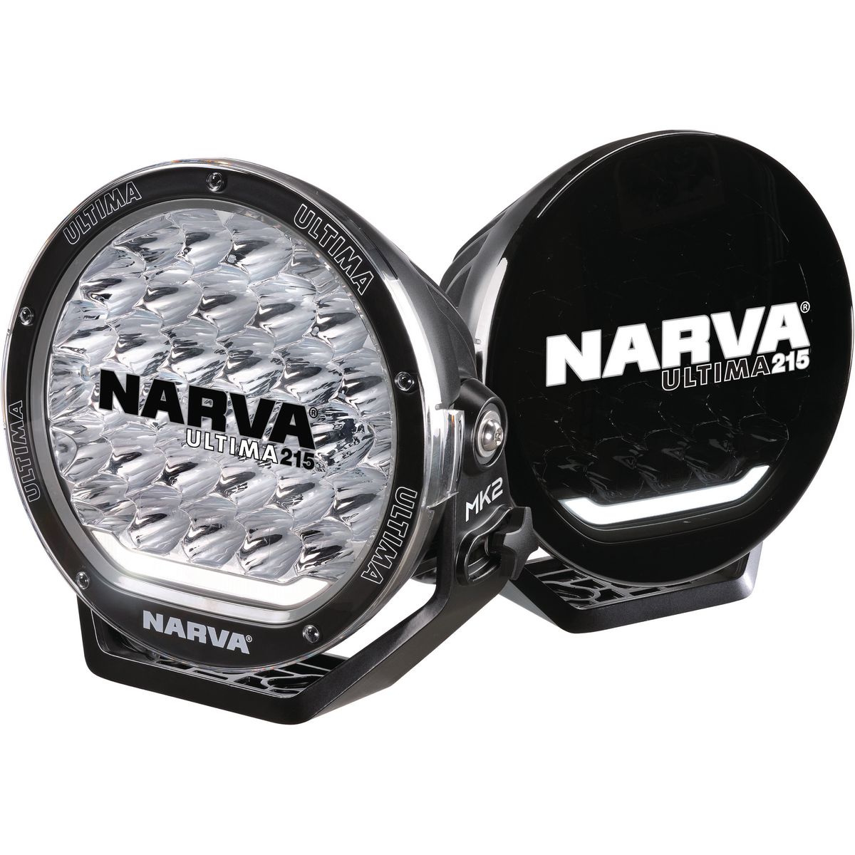 Narva Ultima 215 Mk2 Black Driving Light Kit - 71742BK