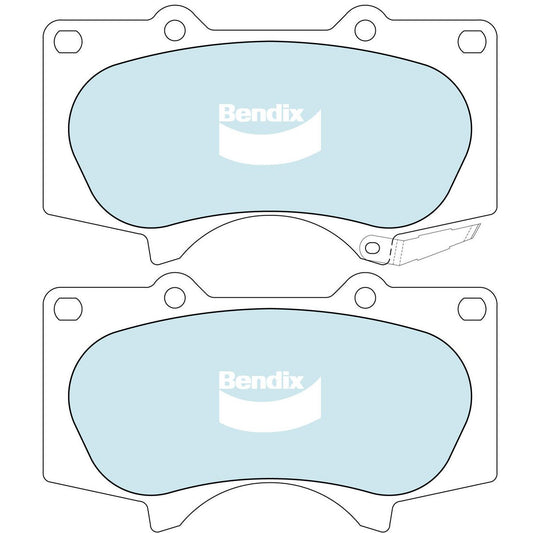 Bendix Ultimate 4WD Brake Pads Front - DB1482ULT4WD