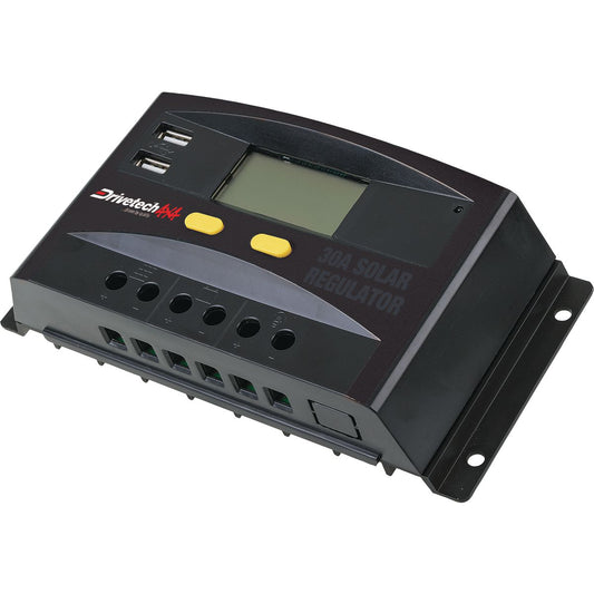 Drivetech 4x4 - 30A Solar Regulator And Monitor - DTSR30