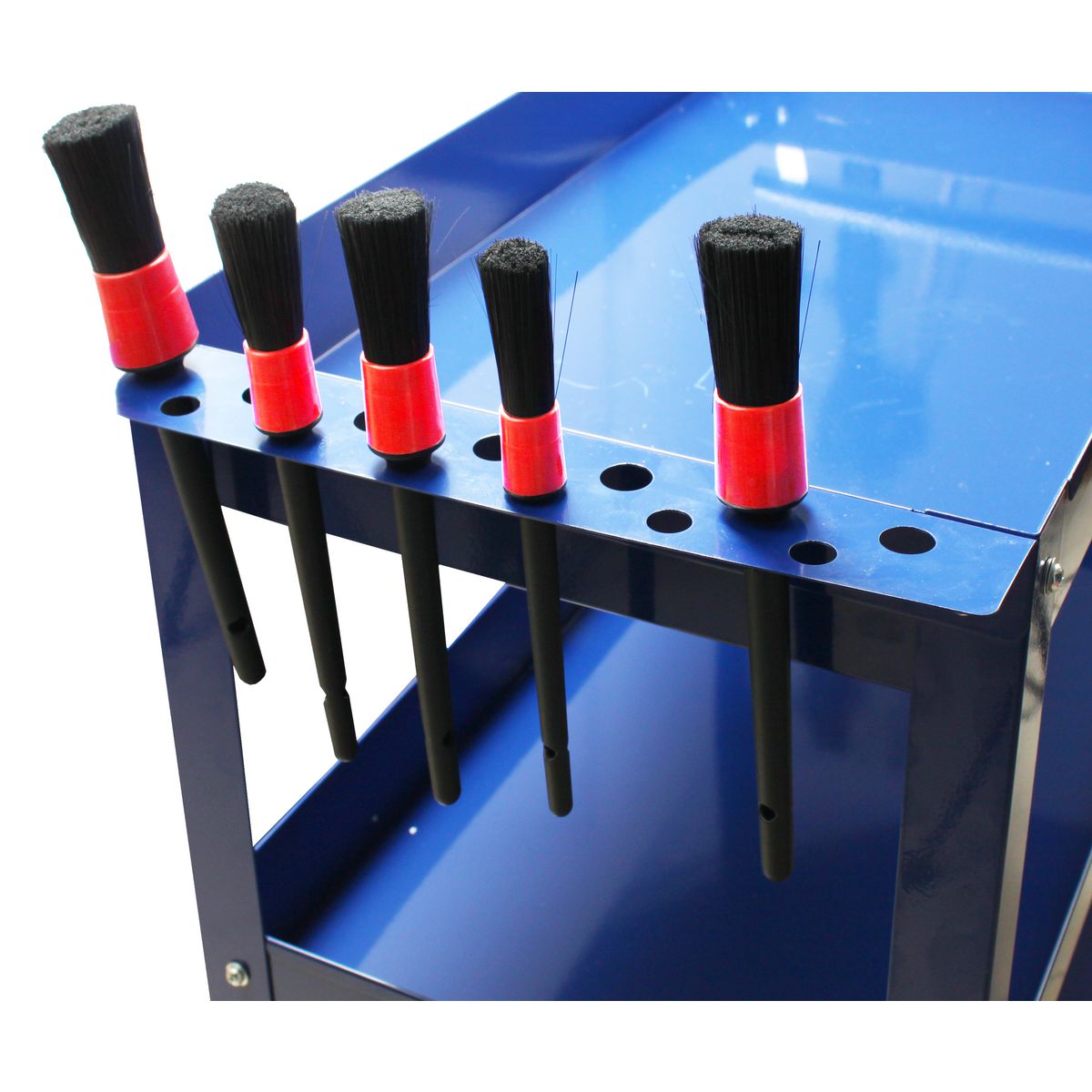 Mechpro Blue Service Cart Blue 3-Tier w/Tool Holder MPBSC3-1 - MPBSC3-1