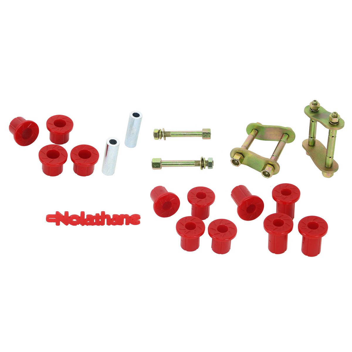 Nolathane Spring greasable shackle and bushing kit - NEK43