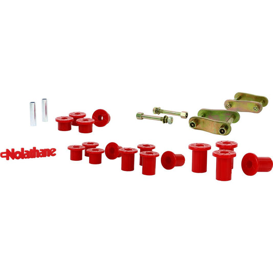 Nolathane Spring greasable shackle and bushing kit - NEK42