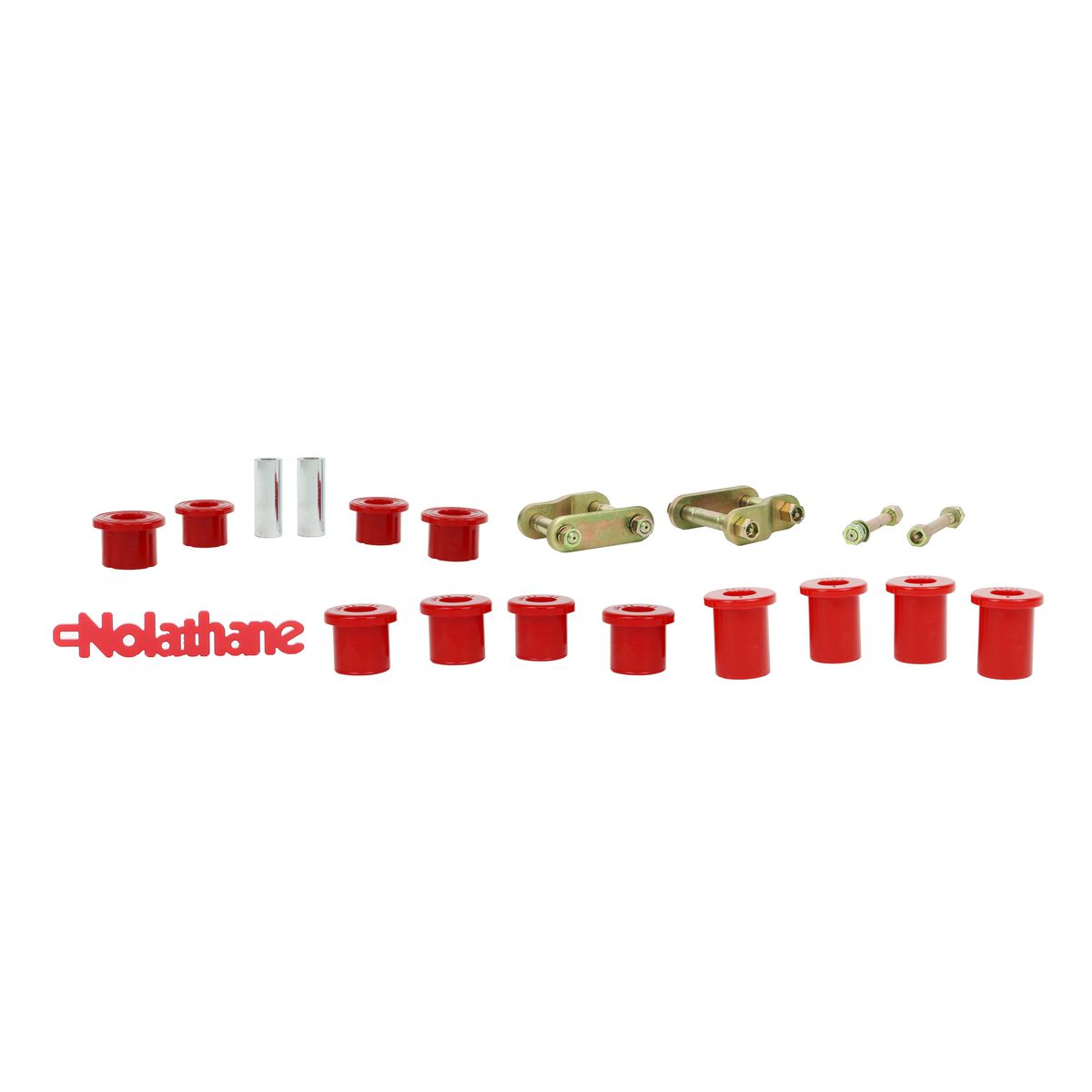 Nolathane Spring greasable shackle and bushing kit - NEK41