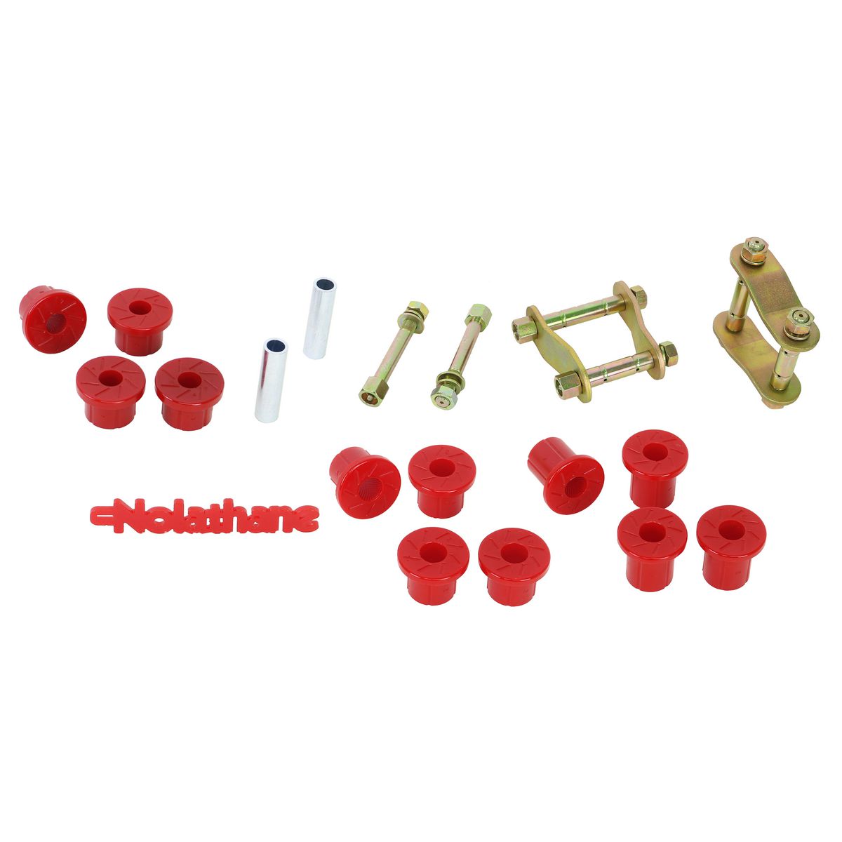 Nolathane Spring greasable shackle and bushing kit - NEK45