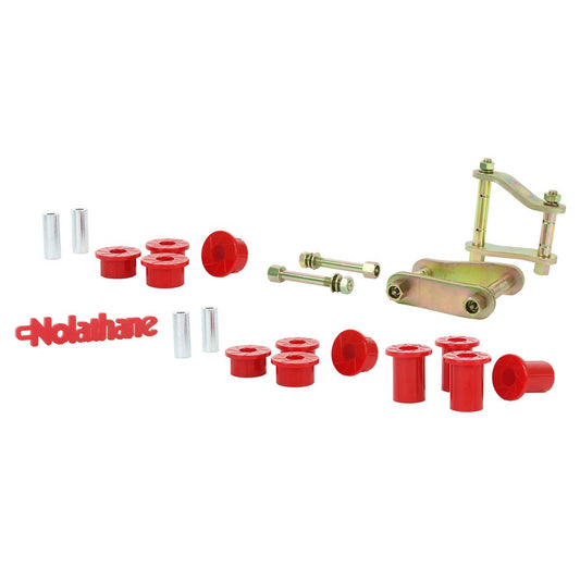 Nolathane Spring greasable shackle and bushing kit - NEK44