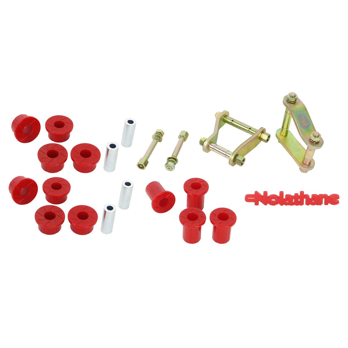 Nolathane Spring greasable shackle and bushing kit - NEK44