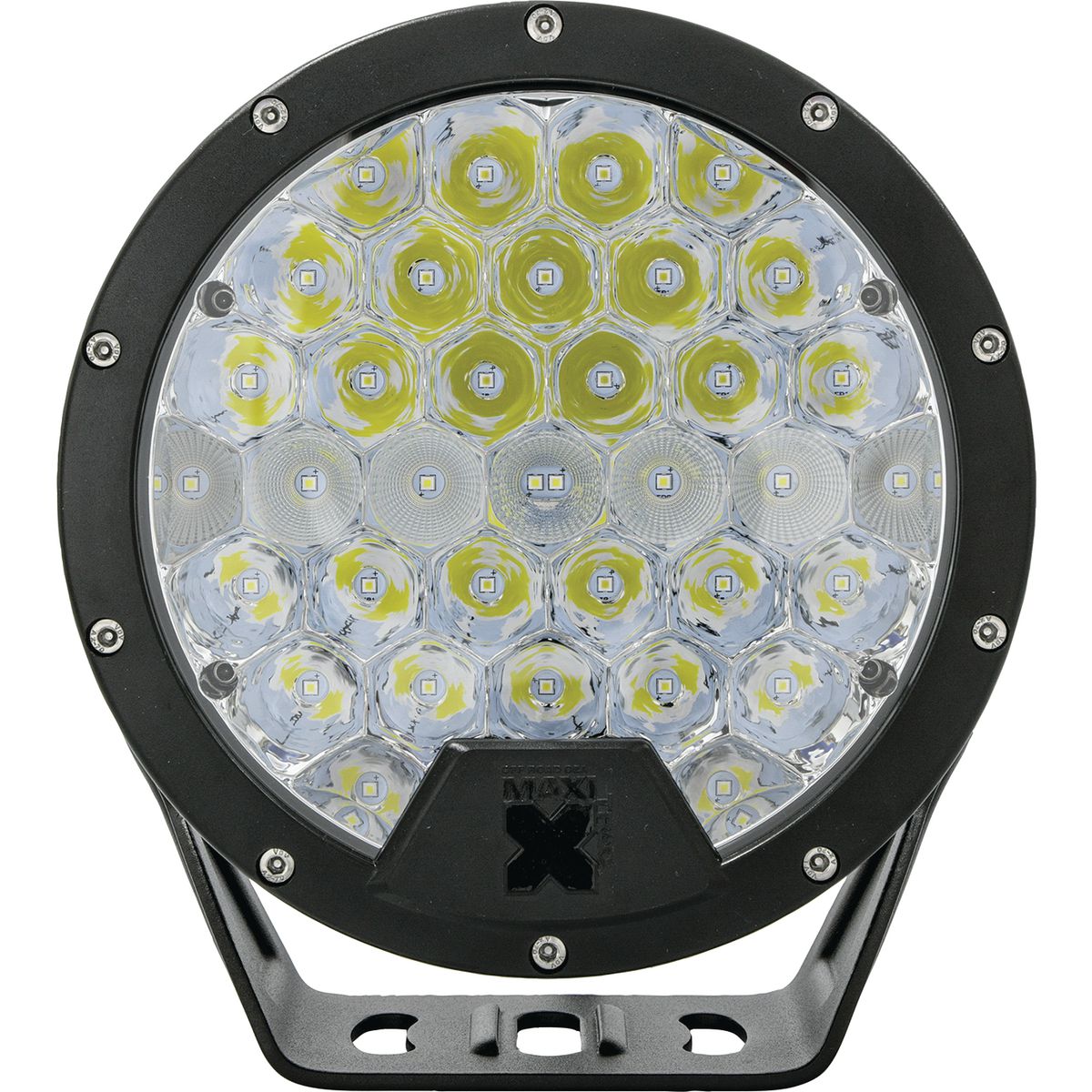 Maxi Trac 180mm LED Driving Light Kit, 13777 Lumens, Waterproof, Wiring Harness Included - MTDL-180KIT