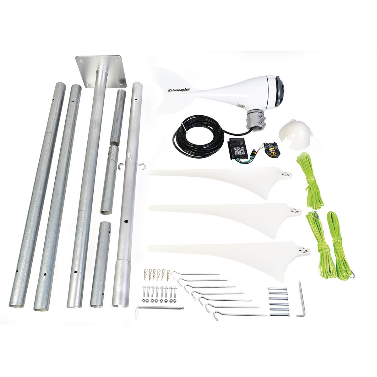 Drivetech 4x4 - 200W Wind Generator Kit - DT-WG200