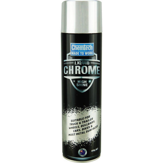 Chemtech Liquid Chrome High Shine Polish 400g - CHSLC-400G