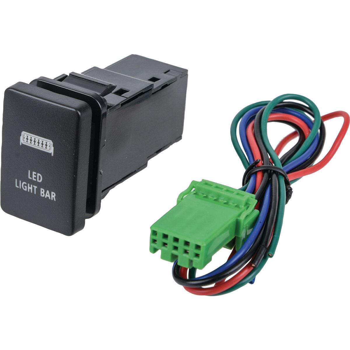 Drivetech 4x4 OE Style Push Button Switch Lightbar Suits Toyota and Mitsubishi - DT-11081