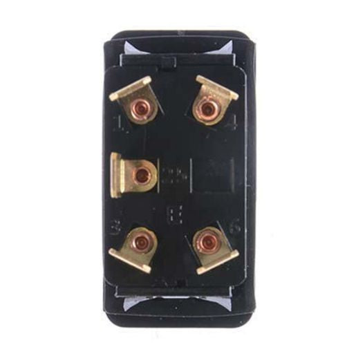 Drivetech 4x4 Rocker Jump Start Switch Off Mom On SPST 12 or 24V Blue Illumination - DT-11047