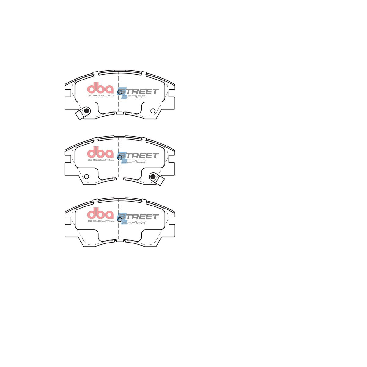 DBA Street Series Brake Pad Set Front - DB1113