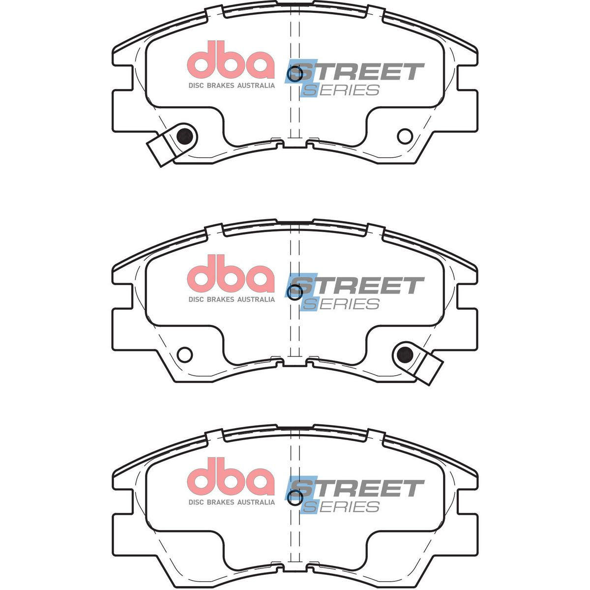 DBA Street Series Brake Pad Set Front - DB1113