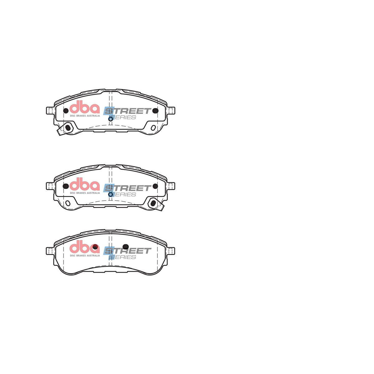 DBA Street Series Brake Pad Set - DB15016