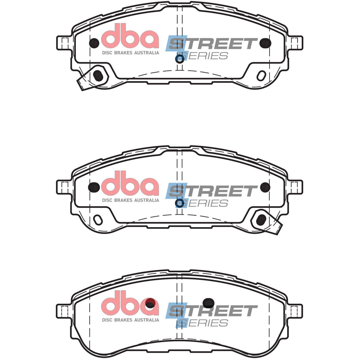 DBA Street Series Brake Pad Set - DB15016