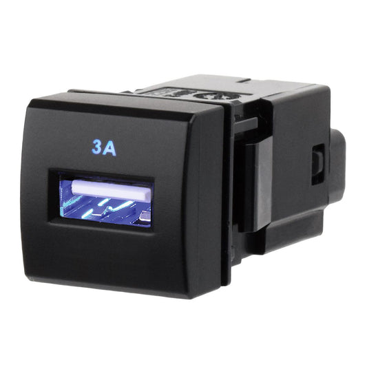 Drivetech 4x4 OE Style Push Button Switch USB, Suits Toyota - DT-11109