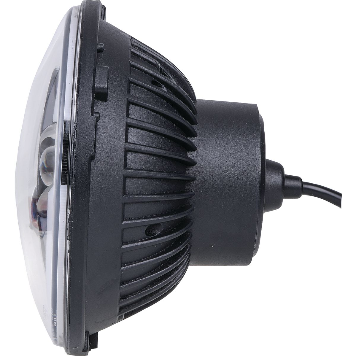 Drivetech 4X4 7 Inch LED Headlight, H4 High/Low Beam, ADR Approved, 6000K IP67 12/24V - DTHL7LED
