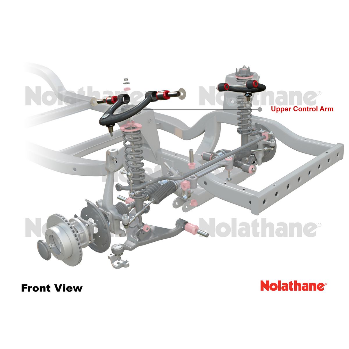 Nolathane Front Upper Control Arm - 45973