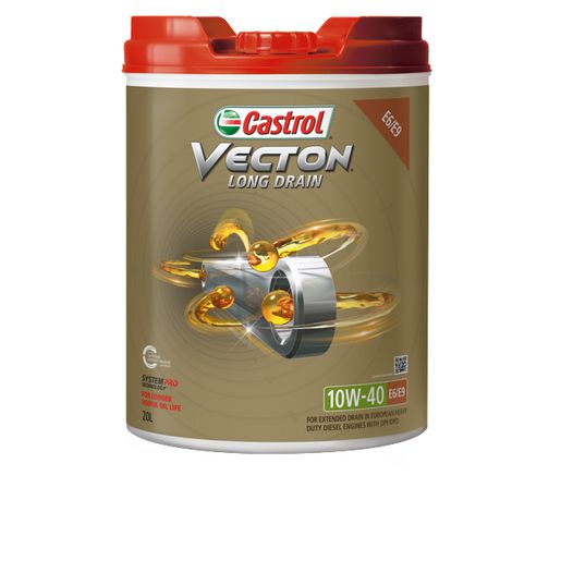 Castrol Vecton LD Engine Oil 10W-40 E6/E9 20L - 3415494
