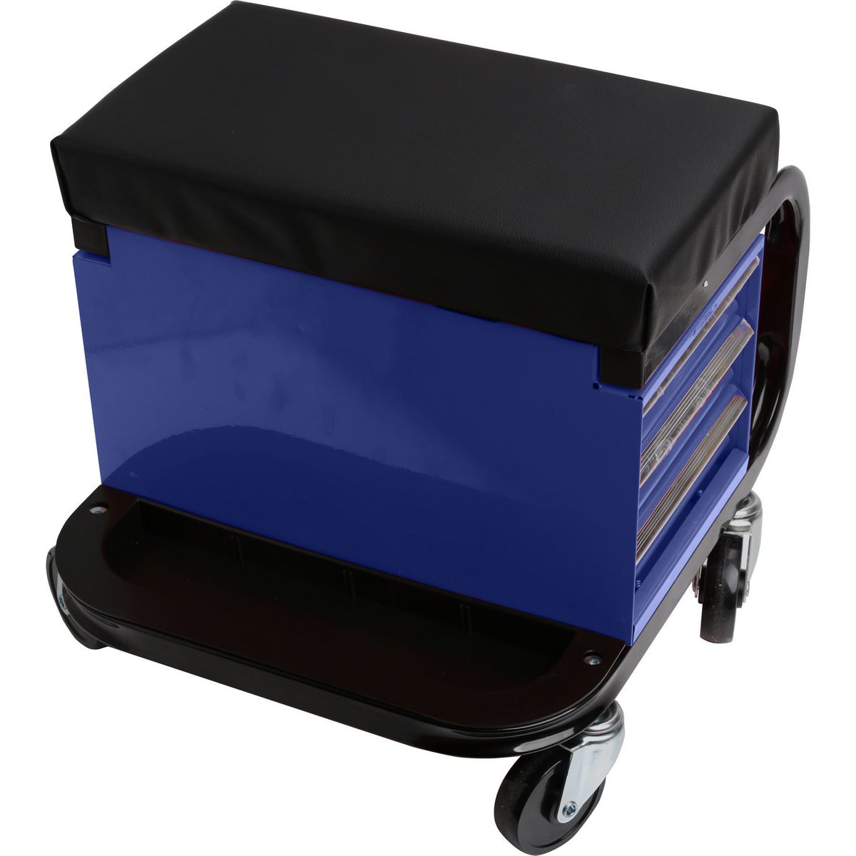Mechpro Blue 3 Drawer Roller Seat - MPBGS1