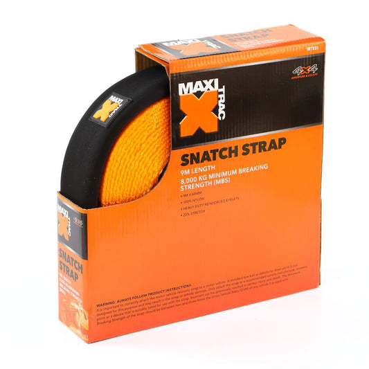 Maxi Trac Snatch Strap -8000KG 9M - MTSS1