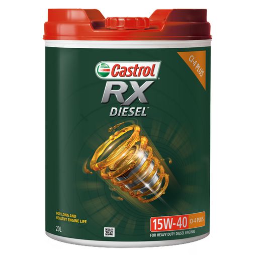 Castrol RX Diesel Ci4 Plus E7 Engine Oil 15W-40 20L - 3418229