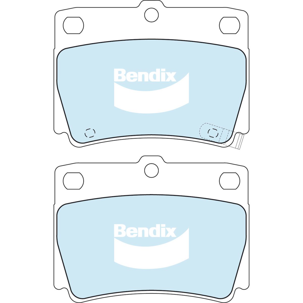 Bendix Ultimate 4WD Brake Pads - DB1390 ULT4WD