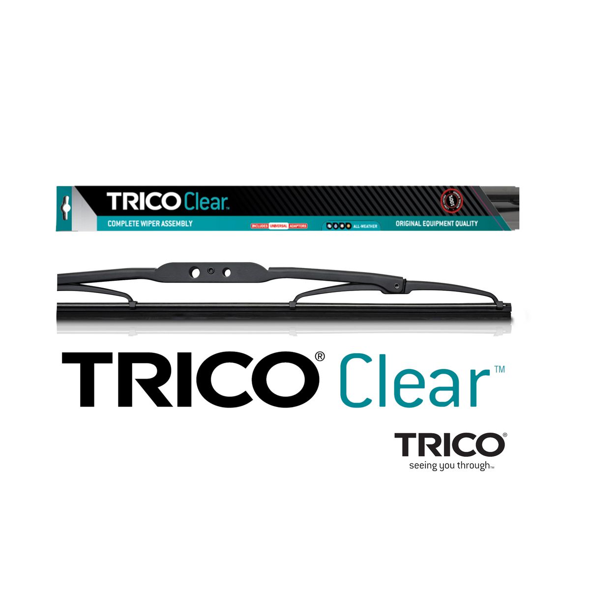 Trico Clear Conventional Wiper Blade 530mm - TCL530