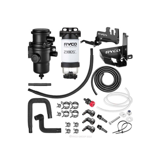 Ryco 4WD Catch Can and Fuel Water Separator Filtration Upgrade  - X113R