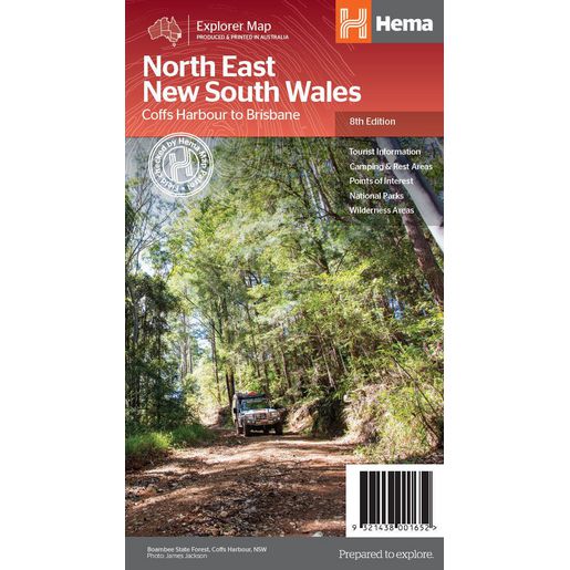 HEMA North East New South Wales Edition 8 - 9321438001652