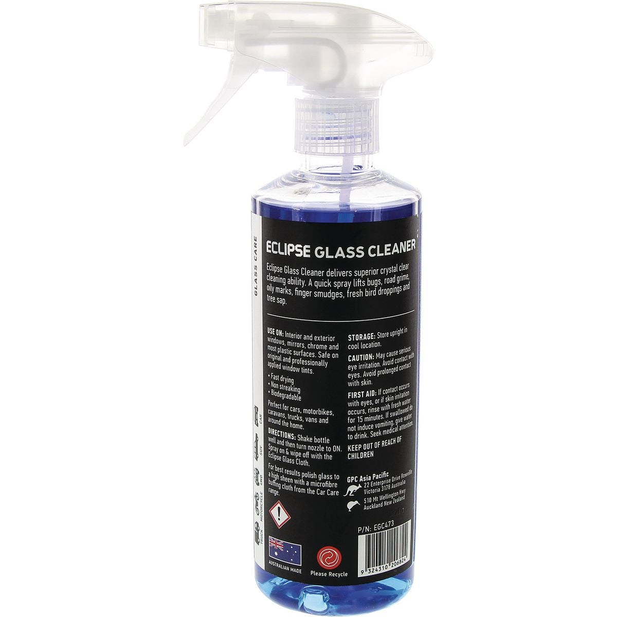 Eclipse Glass Cleaner 473ml - EGC473