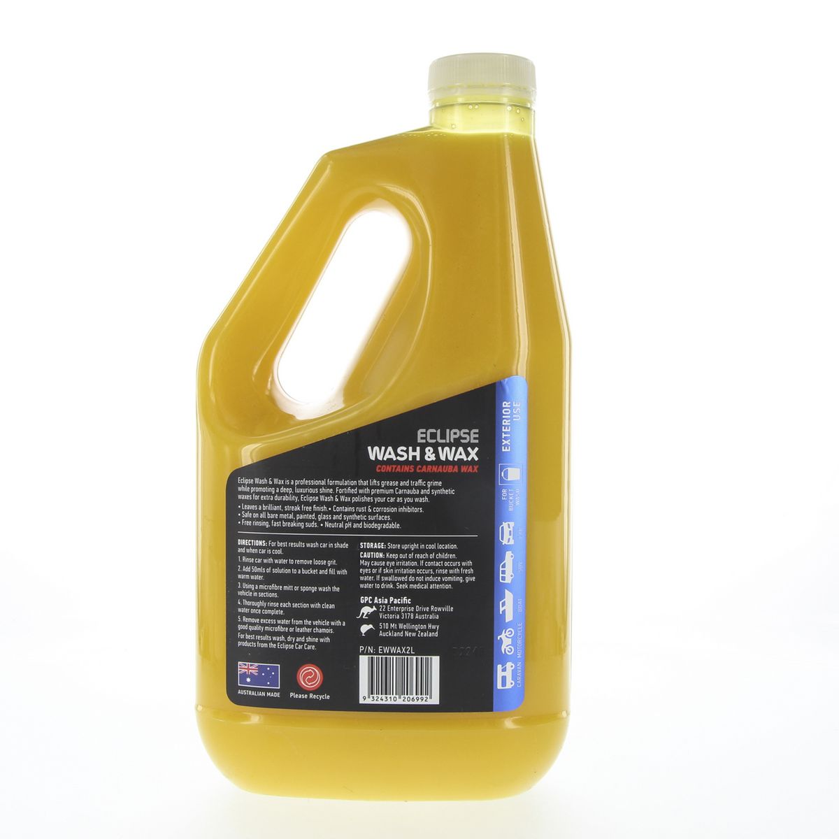 Eclipse Wash & Wax 2L - EWWAX2L
