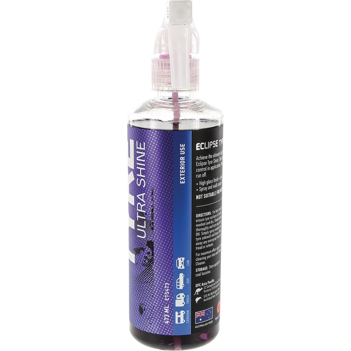 Eclipse Tyre Ultra Shine 473ml - ETS473