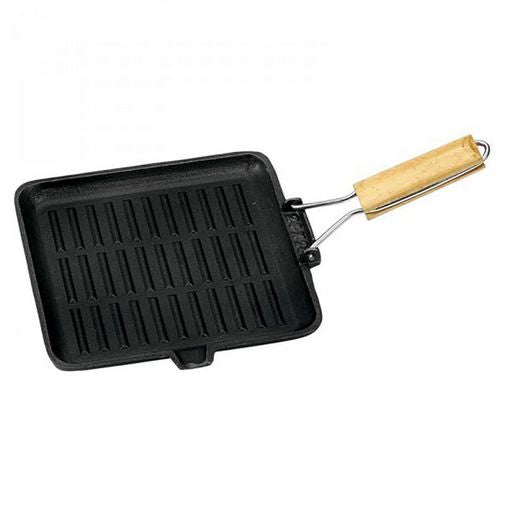 Campfire Cast Iron Folding Handle Frypan - 24cm - P116M-09