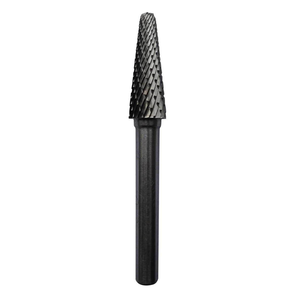 JOSCO Burr DCut 10x27mm 1/4 Shaft Ball Nose Cone Carbide - JB1501