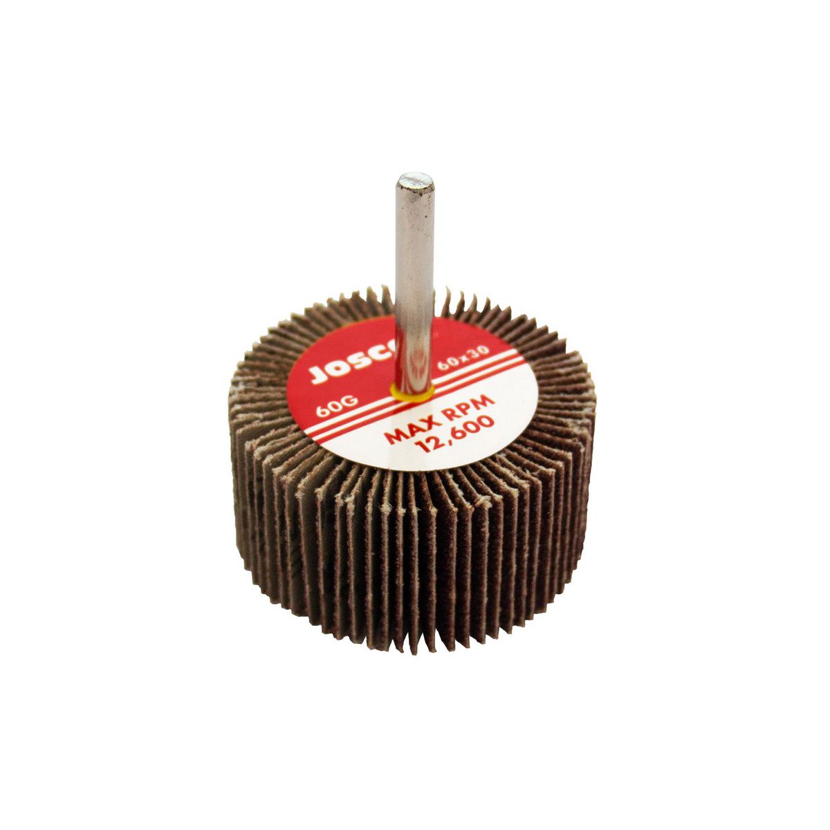 JOSCO Flap Wheel 60x30 60g 6 Spindle Packaged - FW6030060C