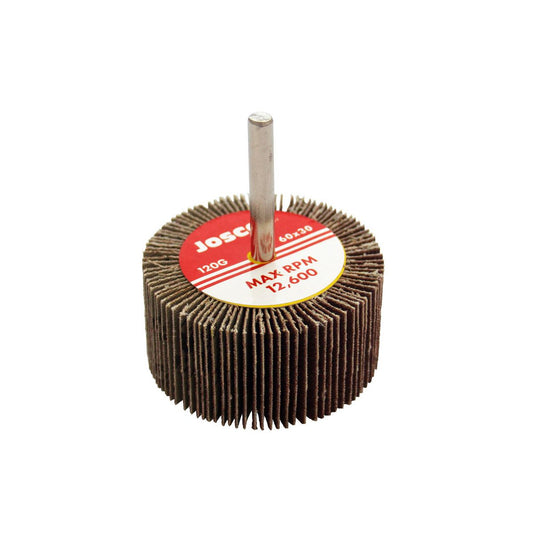 JOSCO Flap Wheel 60x30 120g 6 Spindle Packaged - FW6030120C