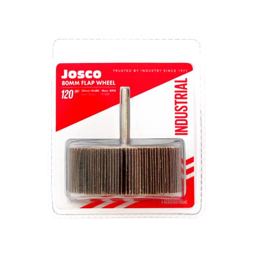 JOSCO 120 Grit Flap Wheel - FW8030120C