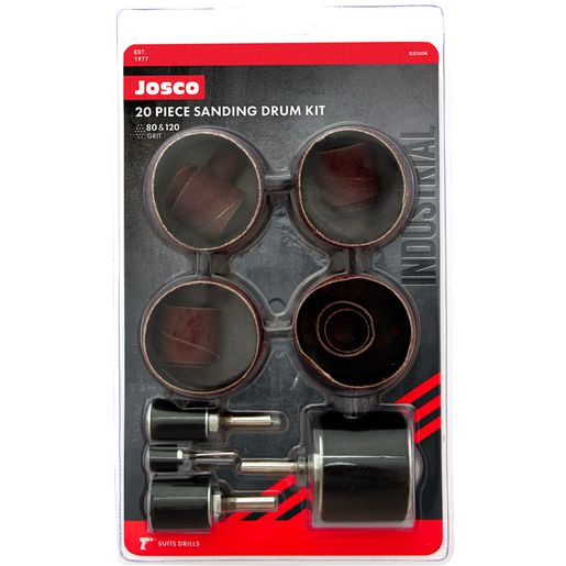 JOSCO Kit Drum Sanding 20pce - B20SDK