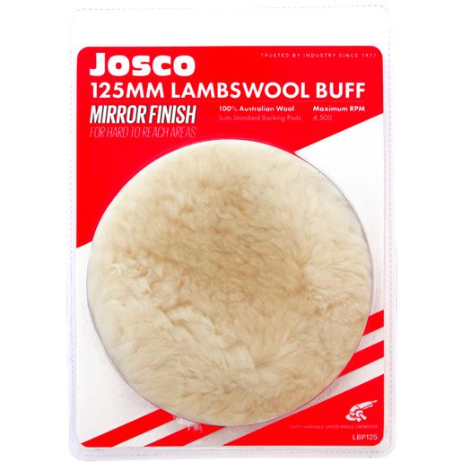 JOSCO Brumby Lambswool Bonnet 125mm - LBP125