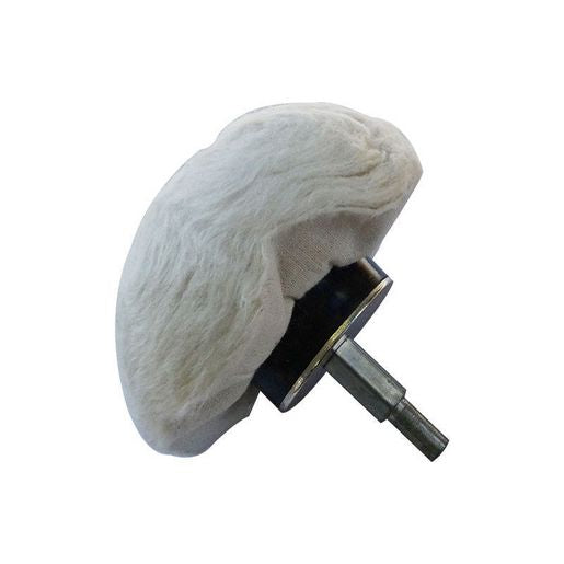 JOSCO Polishing Mushroom 75 Calico 6.3 Spindle - BCM75